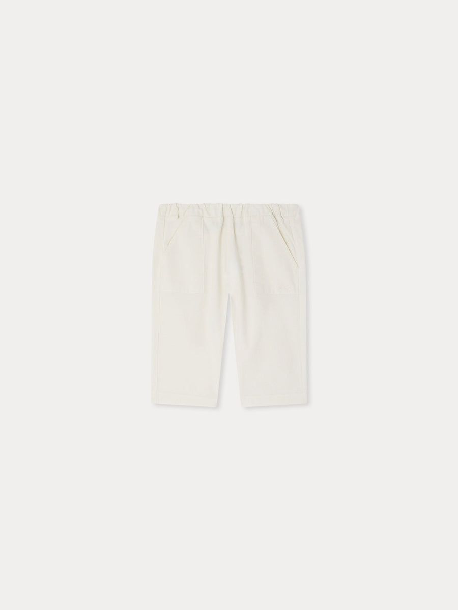 White Pantalon Thursday Pants - Blanc Lait 002 - Posh New York