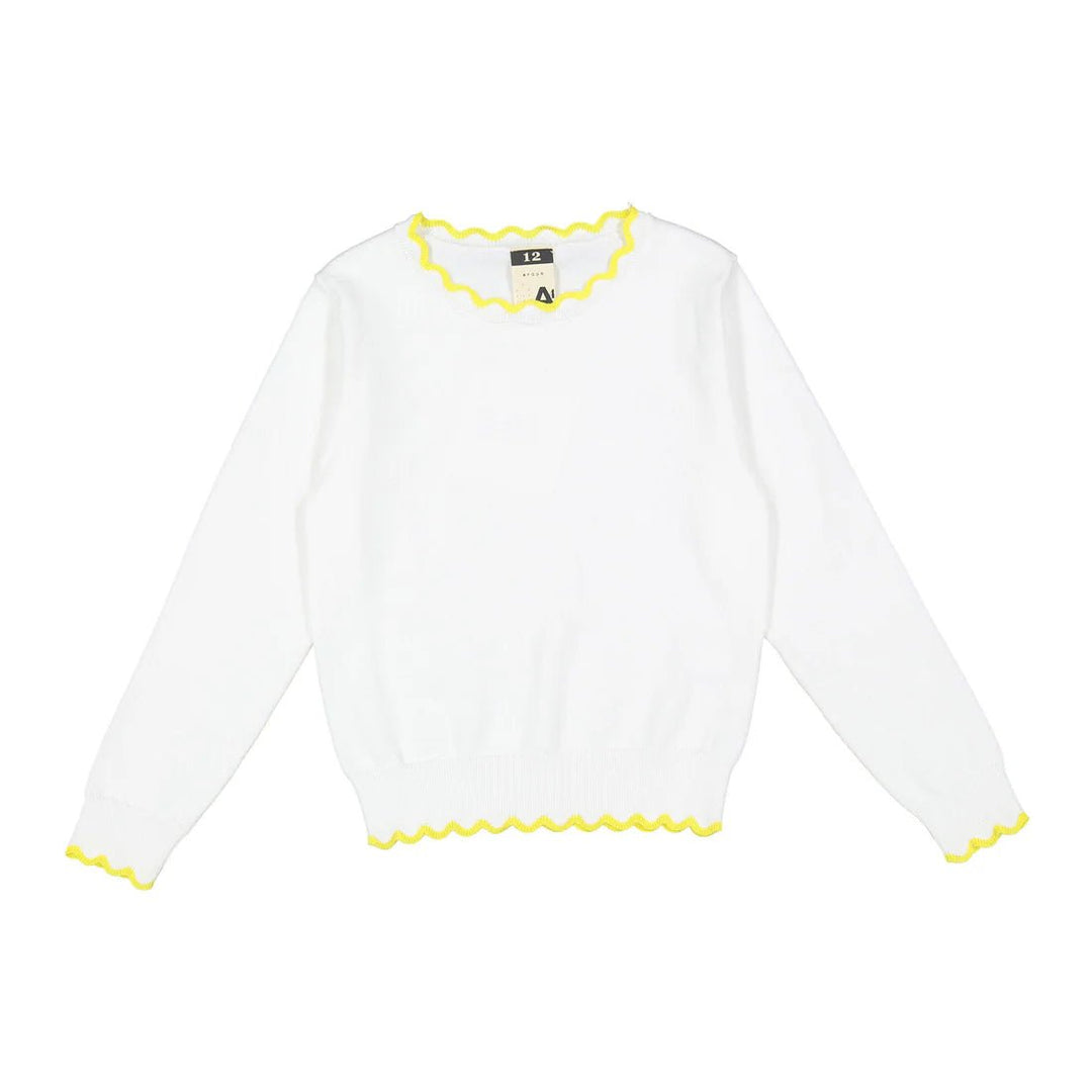 White Sweater - White - Posh New York