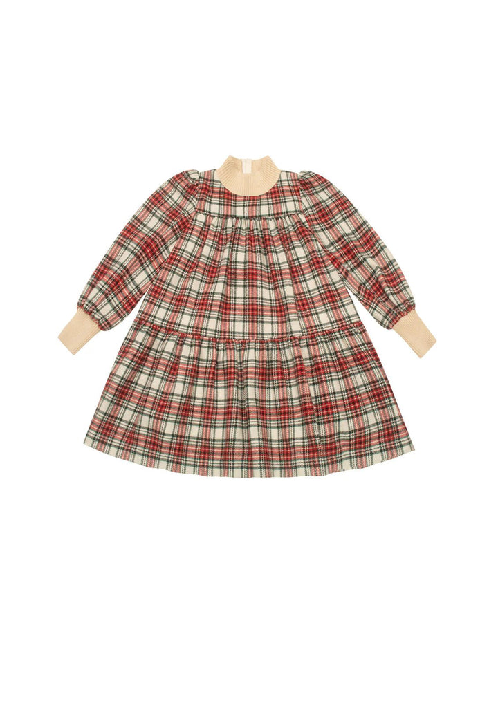 Word of Mouth Dress - England Check - Posh New York