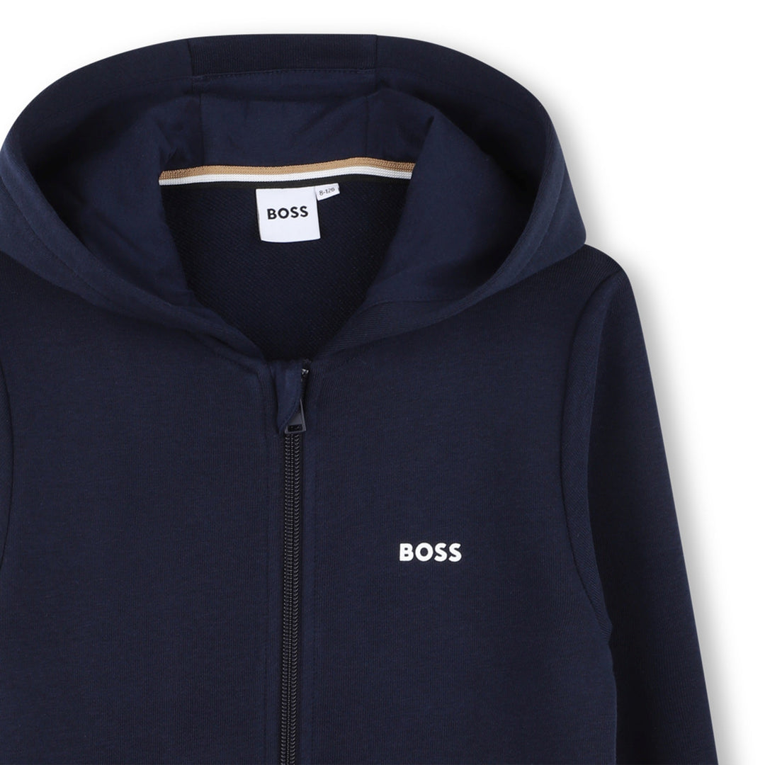 Zip Up Hoodie - Navy - Posh New York