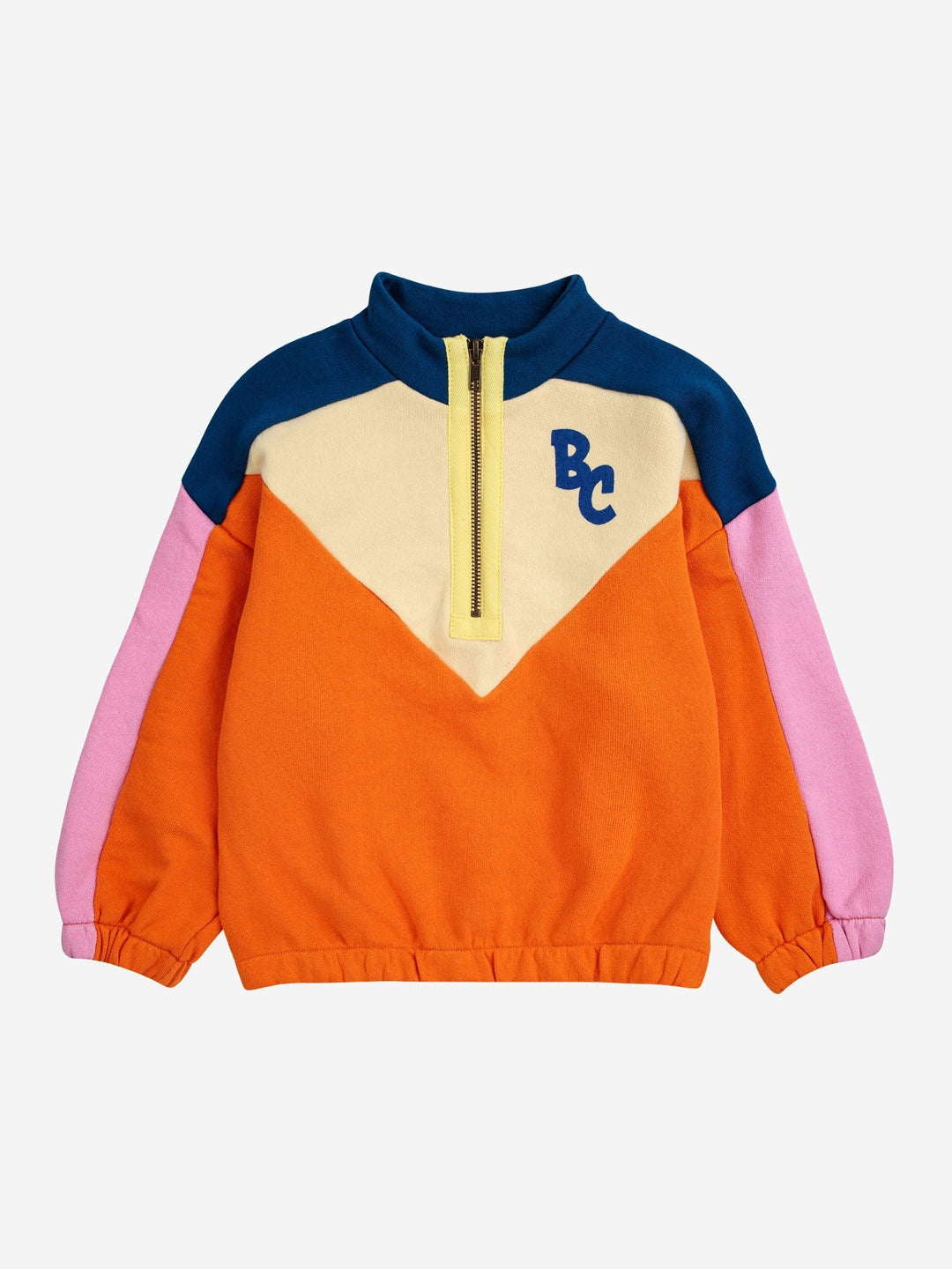 BC Color Block Zipped Sweatshirt - Multicolor - Posh New York