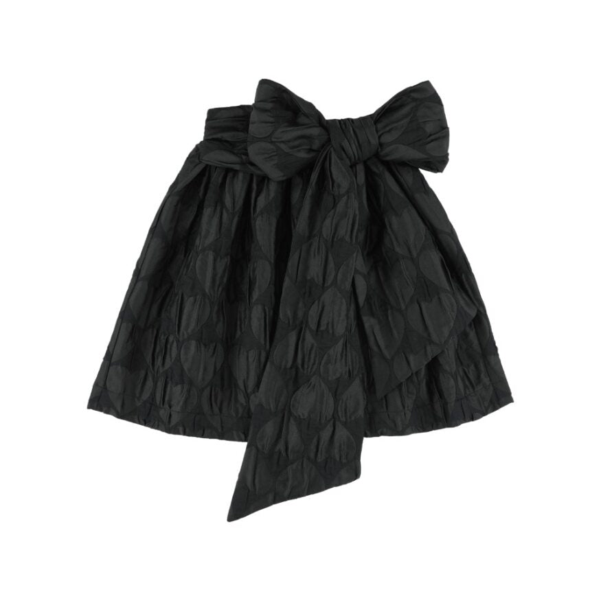Black Heart Skirt - Black - Posh New York