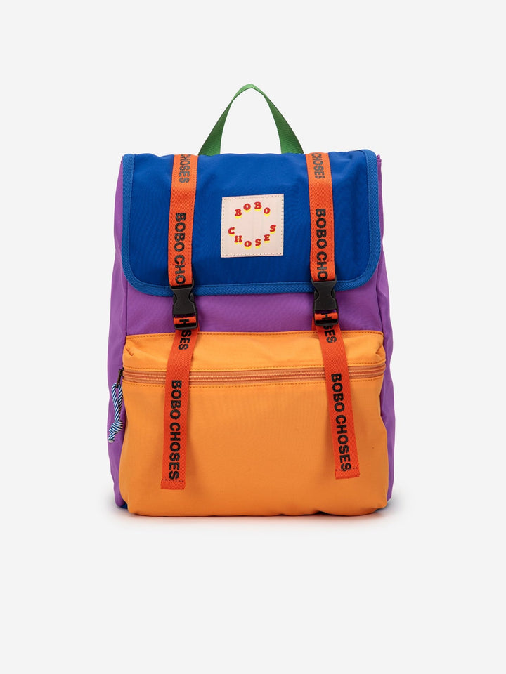 Bobo Choses Color Block Backpack - Purple - Posh New York