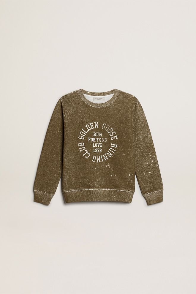 Boys Regular Sweatshirt Milo - Ivy Green - Posh New York