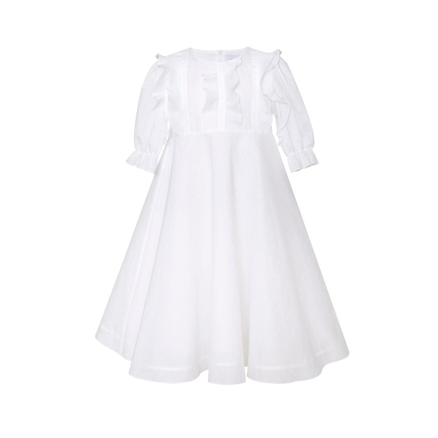 Cotton Maxi Dress Breeze - White - Posh New York