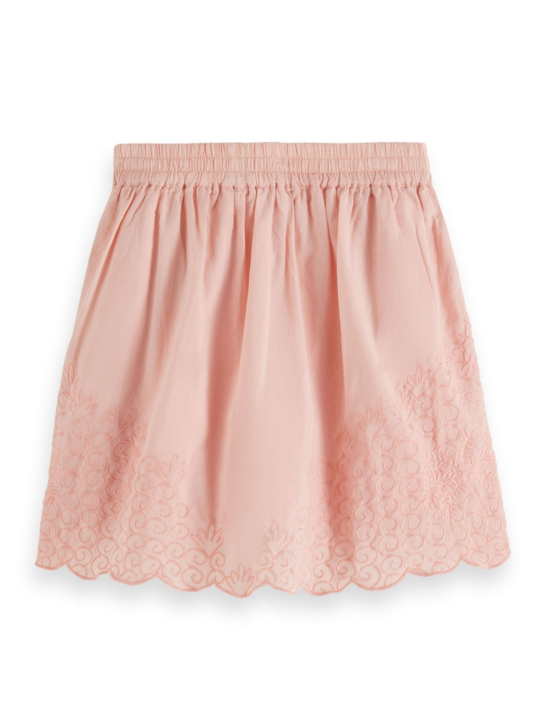 Delicate Embr Skirt w Inner Short - Shell - Posh New York