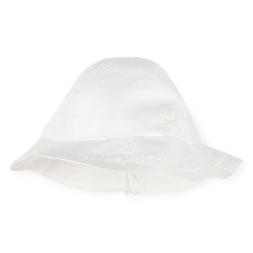 Dress & Hat Set - Off White - Posh New York