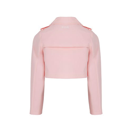 Fabric Tecnical Jacket - Pink Powder - Posh New York