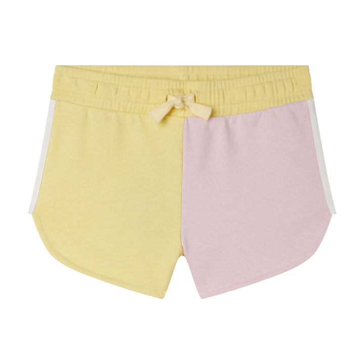 Fleece Shorts with Pink Cocktail Print - Multi - Posh New York