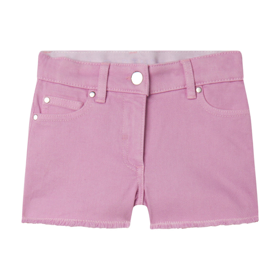Gabardine Shorts - Pink - Posh New York