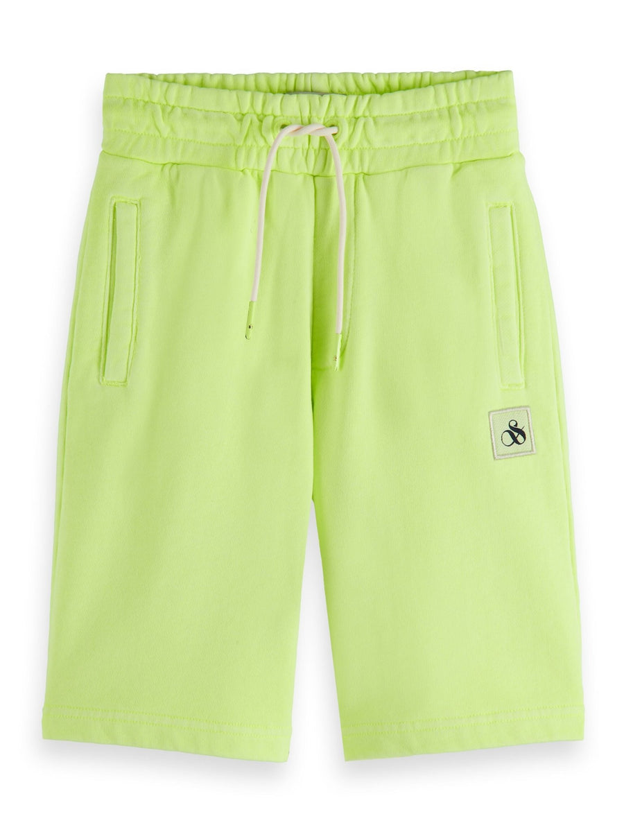 Garment Dyed Sweatshorts - Ligths Lime - Posh New York