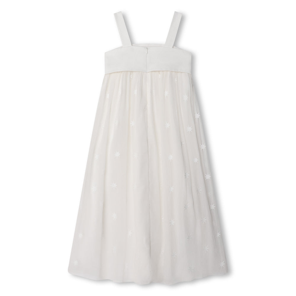 Mini Me Silk Maxi Dress - Off White - Posh New York