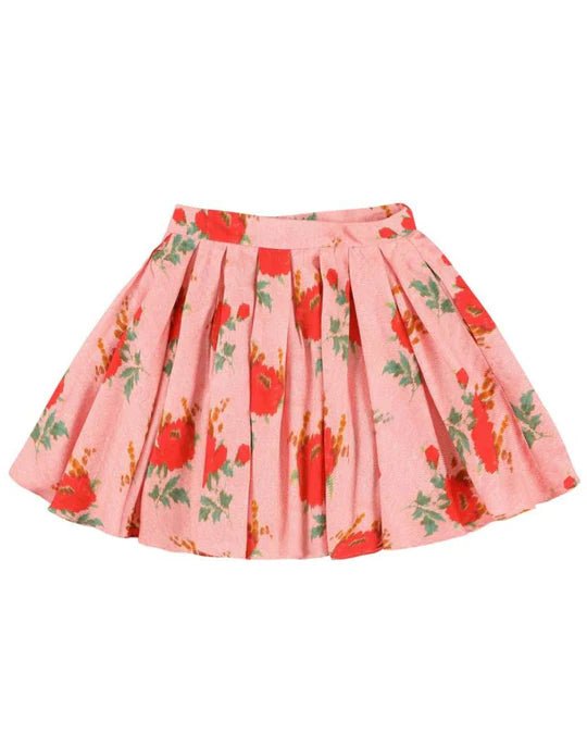 Pleated Long skirt - Rose - Posh New York