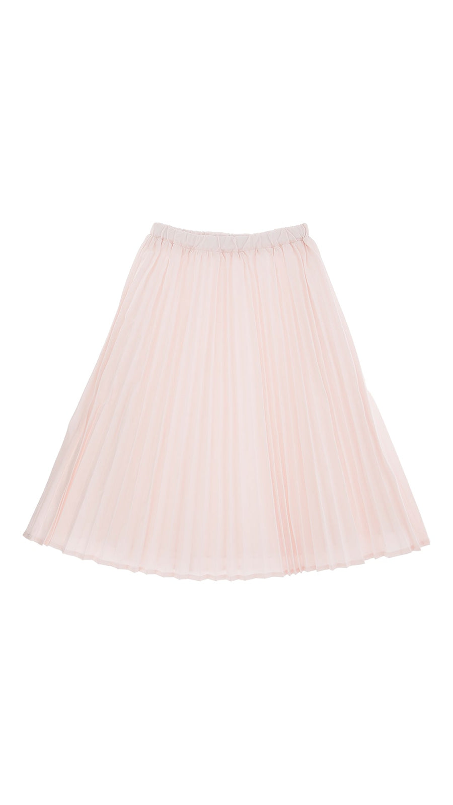 Pleated Taffeta Skirt - C005 Pink - Posh New York