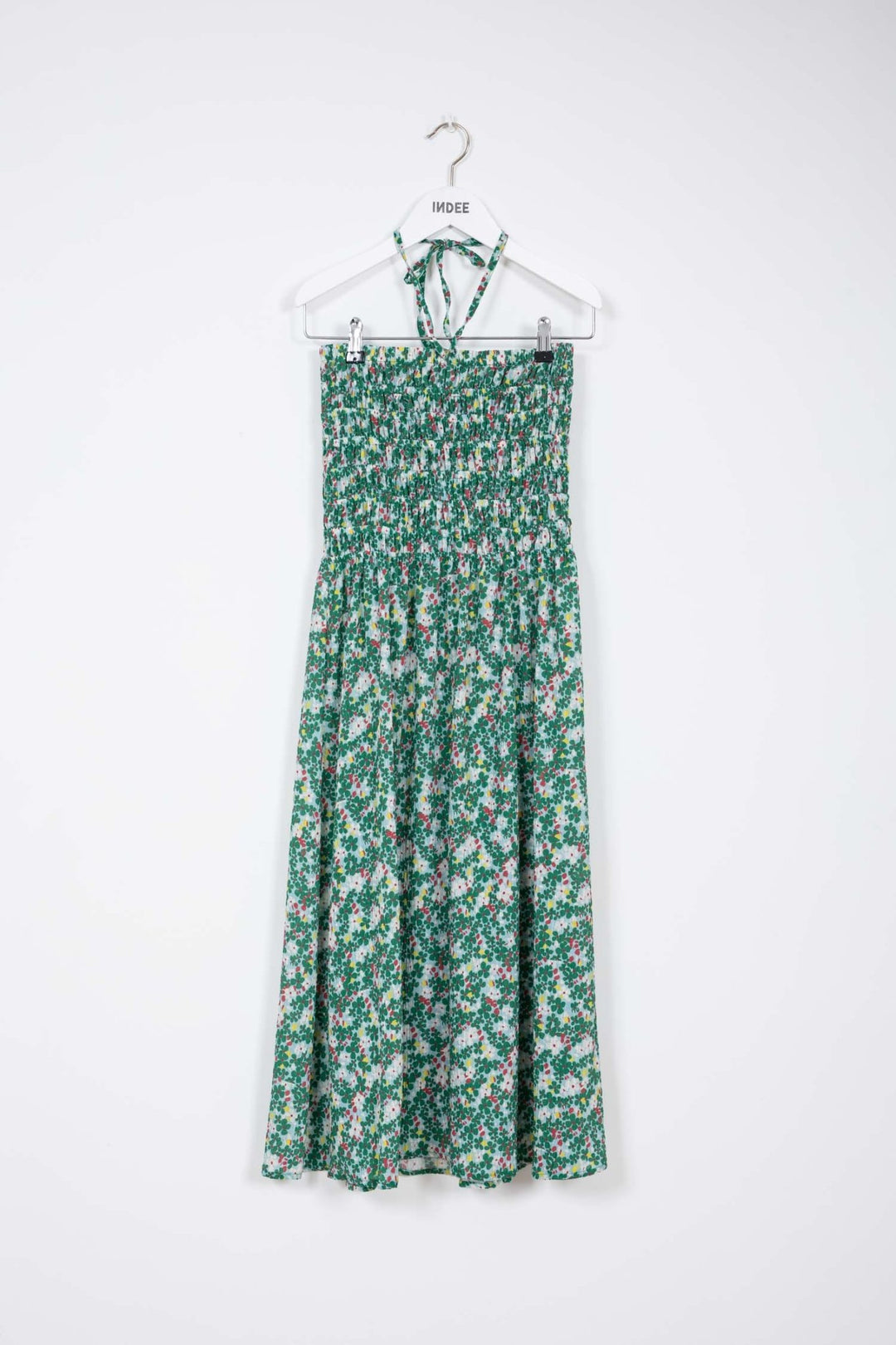 Printed Long Skirt - Bora Bora Green - Posh New York
