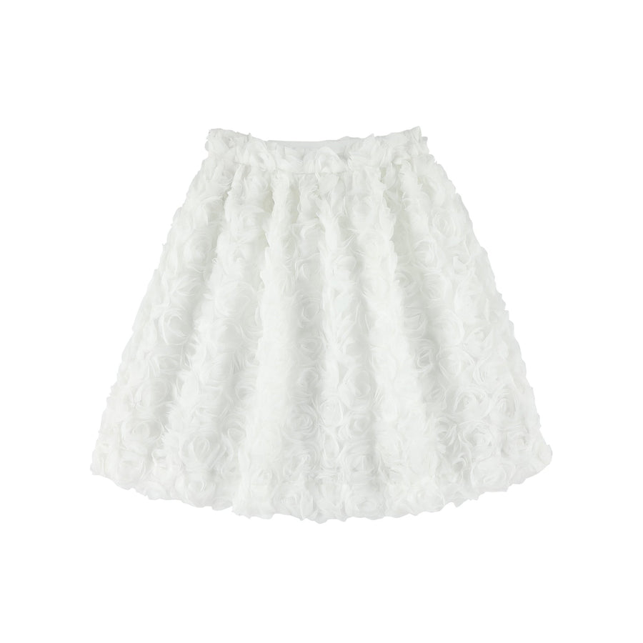 Rose Skirt - White - Posh New York