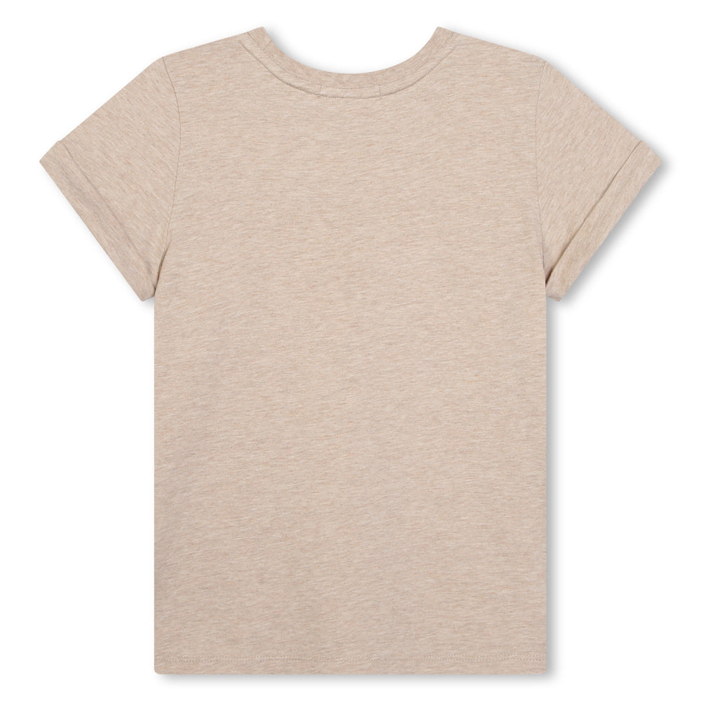 Short Sleeves T-Shirt - Beige - Posh New York