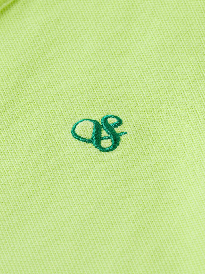 SS Garment Dyed Pique Polo - Lgths Lime - Posh New York
