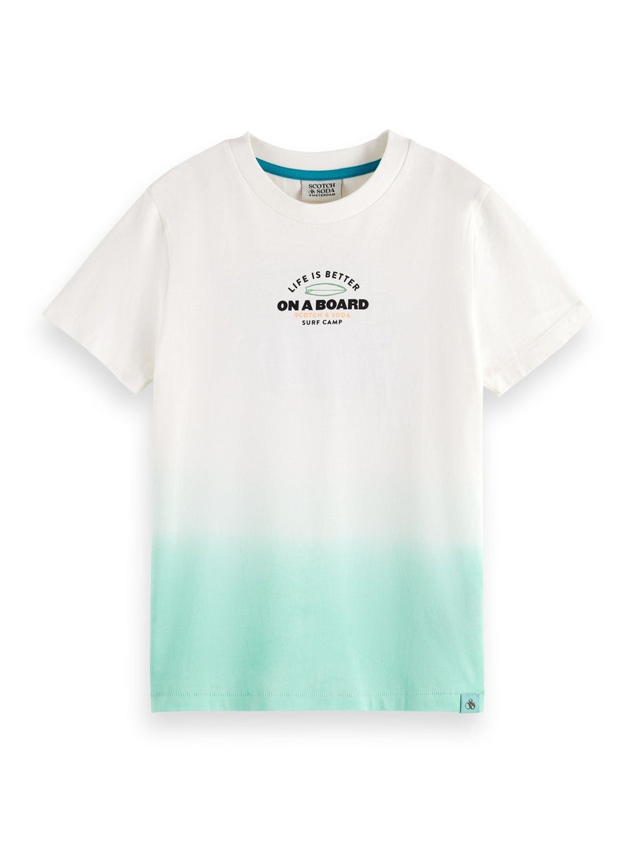 SS Relaxed Fit Artwork Tee - Off White - Posh New York