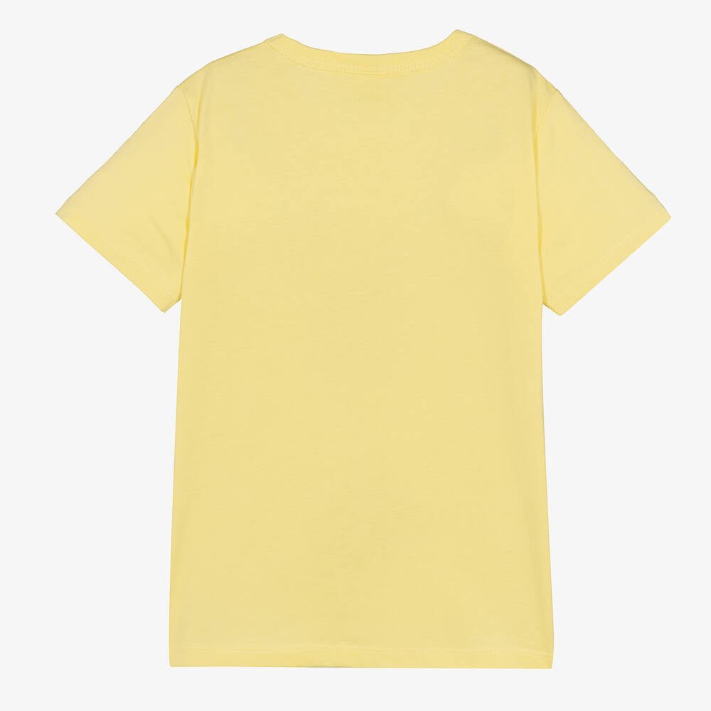 SS Tee with Chill Cocktail Print - Yellow - Posh New York