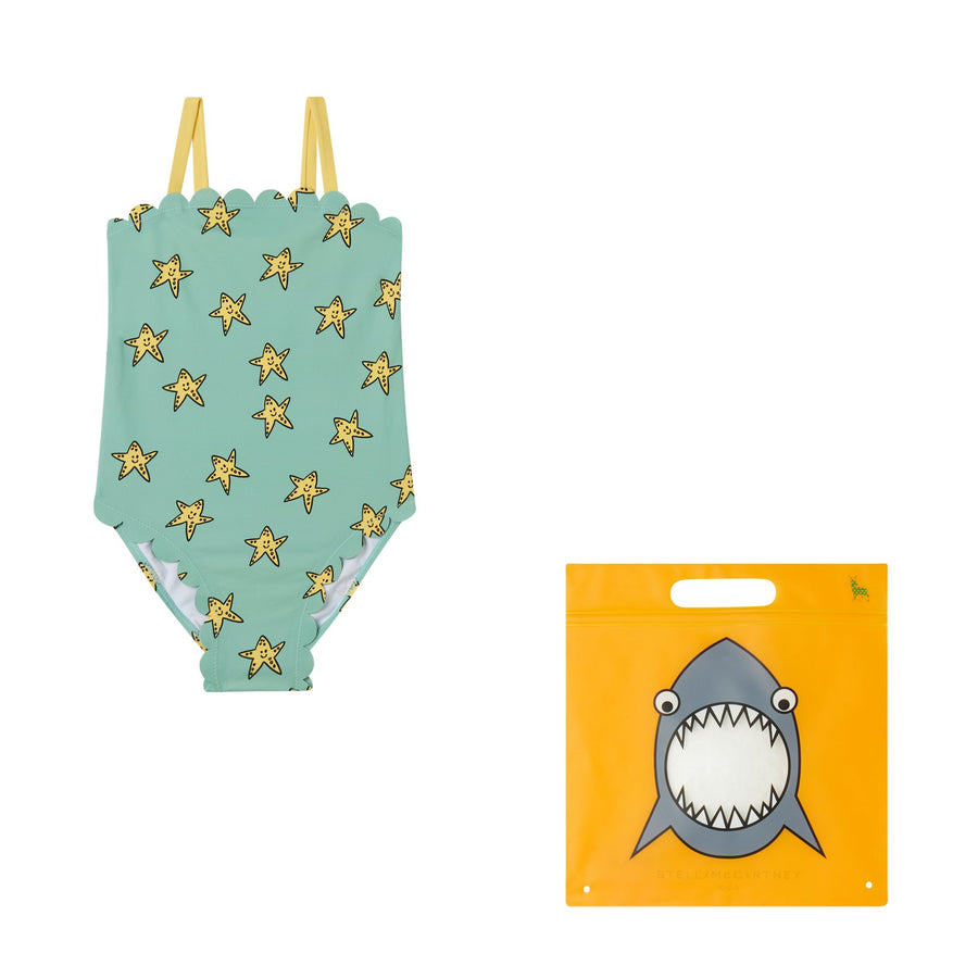 Starfish Swimsuit - Green - Posh New York