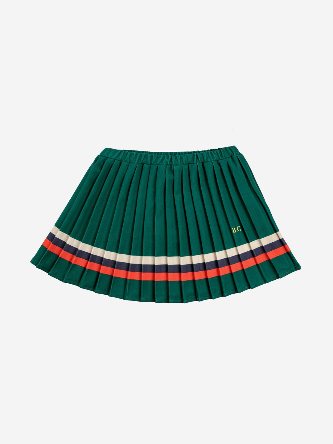 Stripes Pleated Woven Skirt - 940 - Posh New York