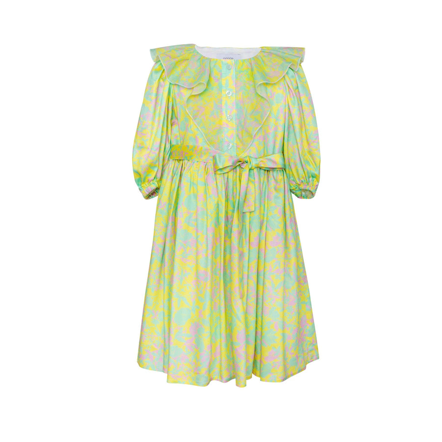 Viscose Maxi Dress Anenome - Yellow - Posh New York